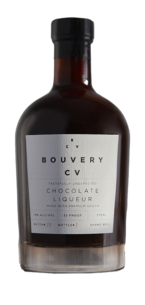 Bouvery CV Liqueur bottle