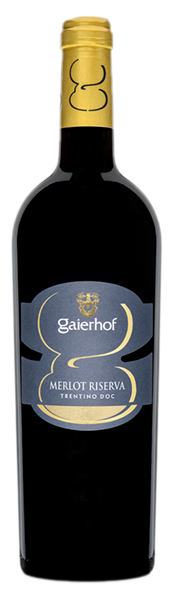 Gaierhof Merlot bottle