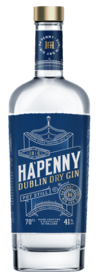 Ha'penny Dublin Dry Gin